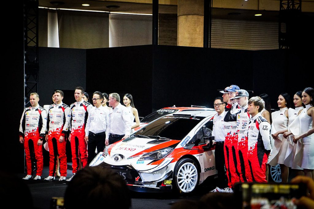 ギャラリー8・トヨタWRC2020シーズン体制発表の様子